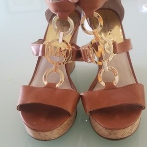 Michael Kors wedge sandals